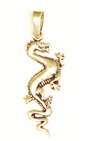 CP005       Dragon Pendant in Sterling Silver