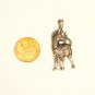 CP007       Zebra Pendant in Sterling Silver