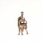 CP007       Zebra Pendant in Sterling Silver