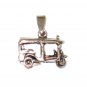 CP008 Antique Car Pendant in Sterling Silver