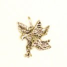 CP013       Landing Eagle Pendant in Sterling Silver