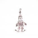 CP016       Joker Pendant in Sterling Silver