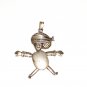 CP018 Tribesman Pendant in Sterling Silver