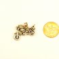 CP022       Motorcycle Pendant in Sterling Silver