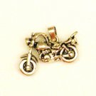 CP022       Motorcycle Pendant in Sterling Silver