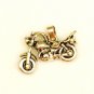 CP022       Motorcycle Pendant in Sterling Silver