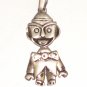 CP023       Street Performer Pendant in Sterling Silver