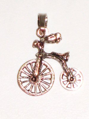 CP024       Cycle Pendant in Sterling Silver