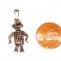 CP025 Crocodile Pendant in Sterling Silver
