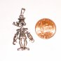 CP029 Cigar Man Pendant in Sterling Silver