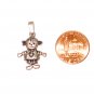CP030 Heart Doll Pendant in Sterling Silver