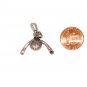 CP031       Monkey Pendant in Sterling Silver