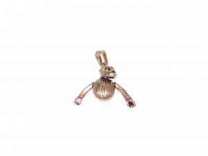 CP031       Monkey Pendant in Sterling Silver
