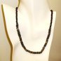 NK003 Garnet and Labradorite Necklace in Sterling Silver