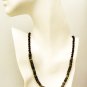 NK003 Garnet and Labradorite Necklace in Sterling Silver