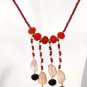 NK0051 Mixed Stone Necklace in Sterling Silver