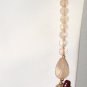 NK021       Rose Quartz, Garnet and Onyx Necklace in Sterling Silver