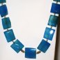 NK030       Chalcedony Necklace in Sterling Silver