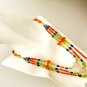 NK040 Peridot, Carnelian, Amethsyt, Rose Quartz Necklace in Sterling Silver
