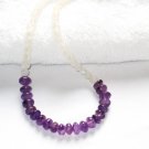 ST044       Amethyst and Moonstone Necklace