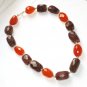 ST078       Mixed Stones Necklace in Sterling Silver