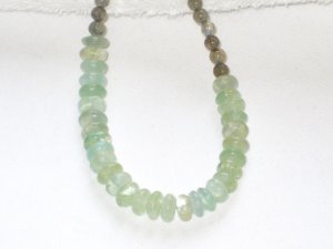 ST082       Jade and Labradorite Necklace in Sterling Silver