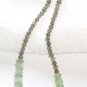 ST082 Jade and Labradorite Necklace in Sterling Silver