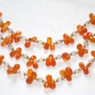 ST095       Mixed Stones Necklace in Sterling Silver