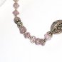 ST110       Mixed Stones Necklace in Sterling Silver
