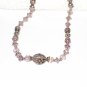 ST110       Mixed Stones Necklace in Sterling Silver