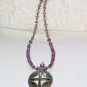 ST112       Amethyst Necklace in Sterling Silver