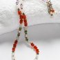 ST199       Mixed Stones Necklace in Sterling Silver