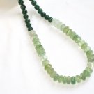 ST363       Jade and Green Onyx Necklace in Sterling Silver