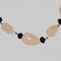 ST440       Rose Quartz and Amethyst  Necklace in Sterling Silver