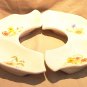 California Original USA White Buffet Dish Floral Pattern FREE SHIPPING!