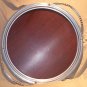 Buenilum Aluminum Catering Tray/Platter- Large- with Wood Veneer FREE SHIPPING!