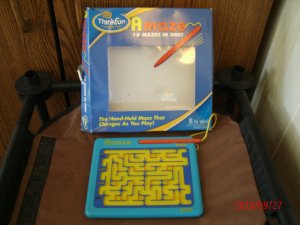 Amaze hand held maze game