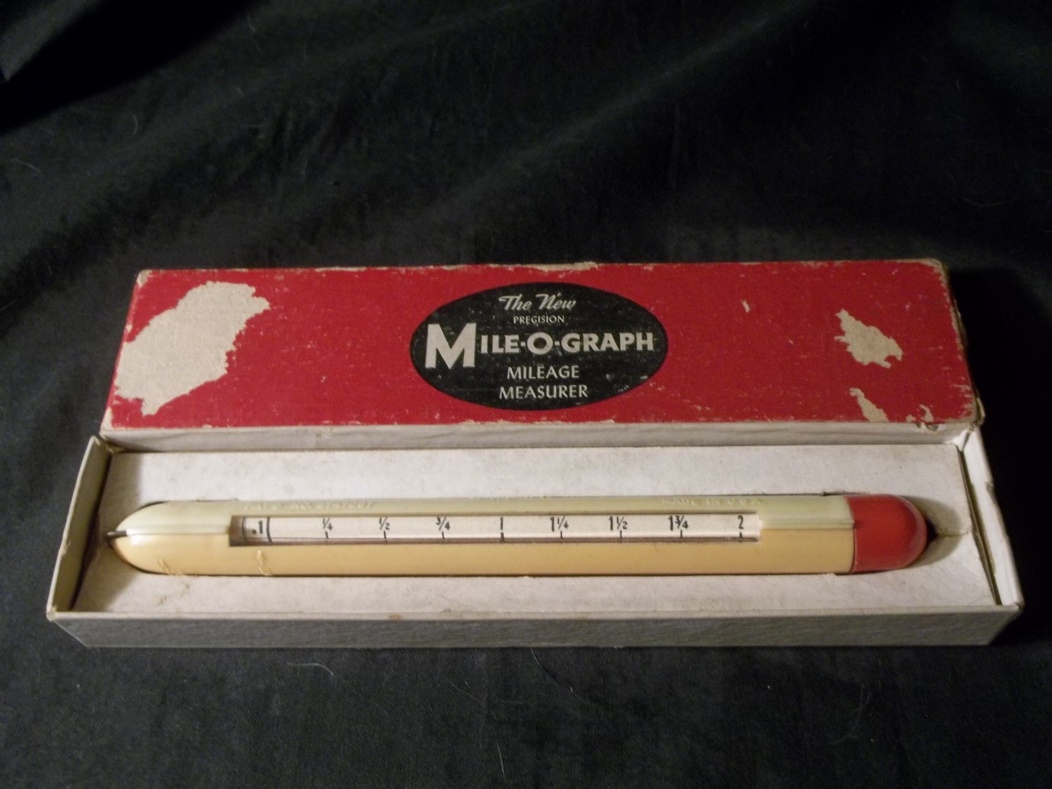 Vintage Auto Map MileOGraph Mileage Measurer