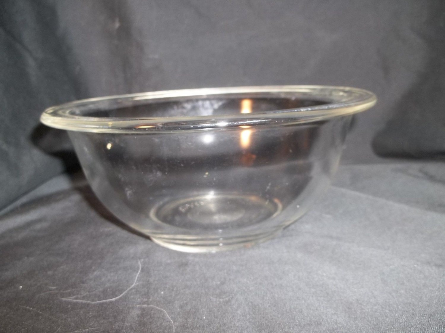 Pyrex Bowl Clear Bowl, Part of a Nesting Set 322 Smallest of Set 1 Quart