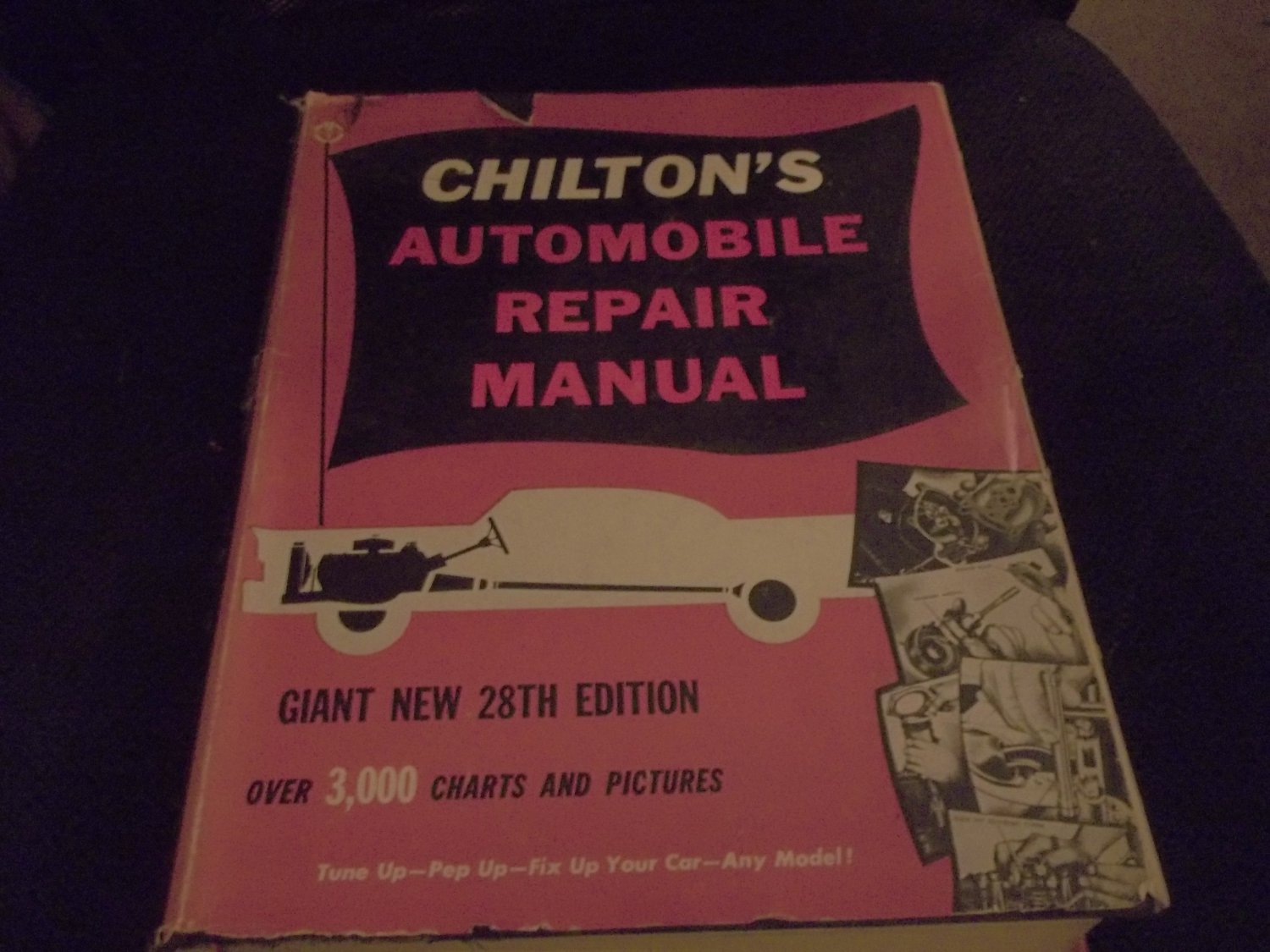 Chilton's Automobile Repair Manual, Dated 1957, 28th Edition