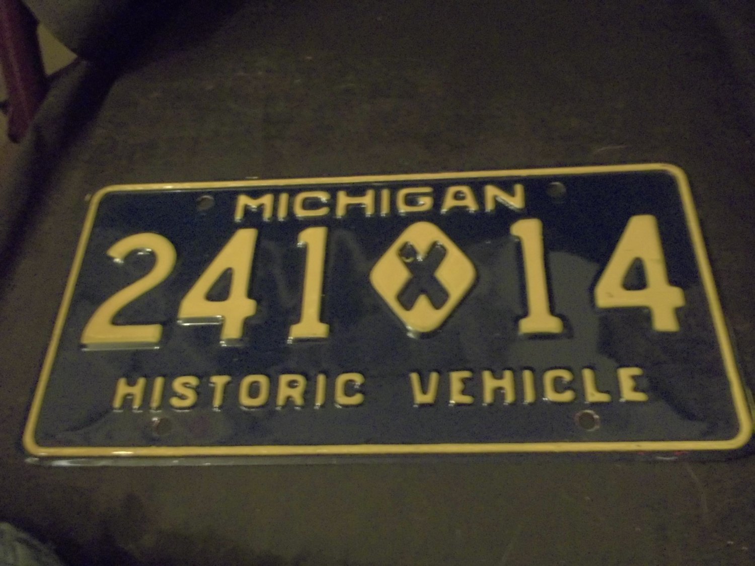 Michigan License Plate Historical Vehicle 241 X 14 (1 plate)