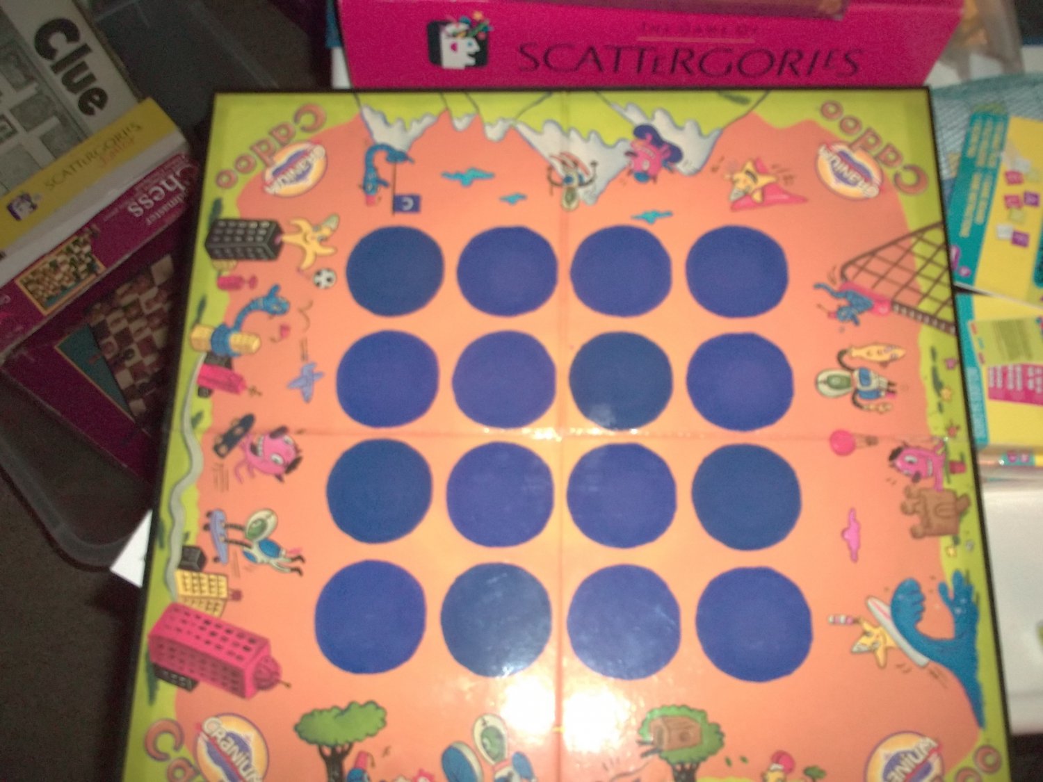 Cranium cadoo one 1 2004 game board