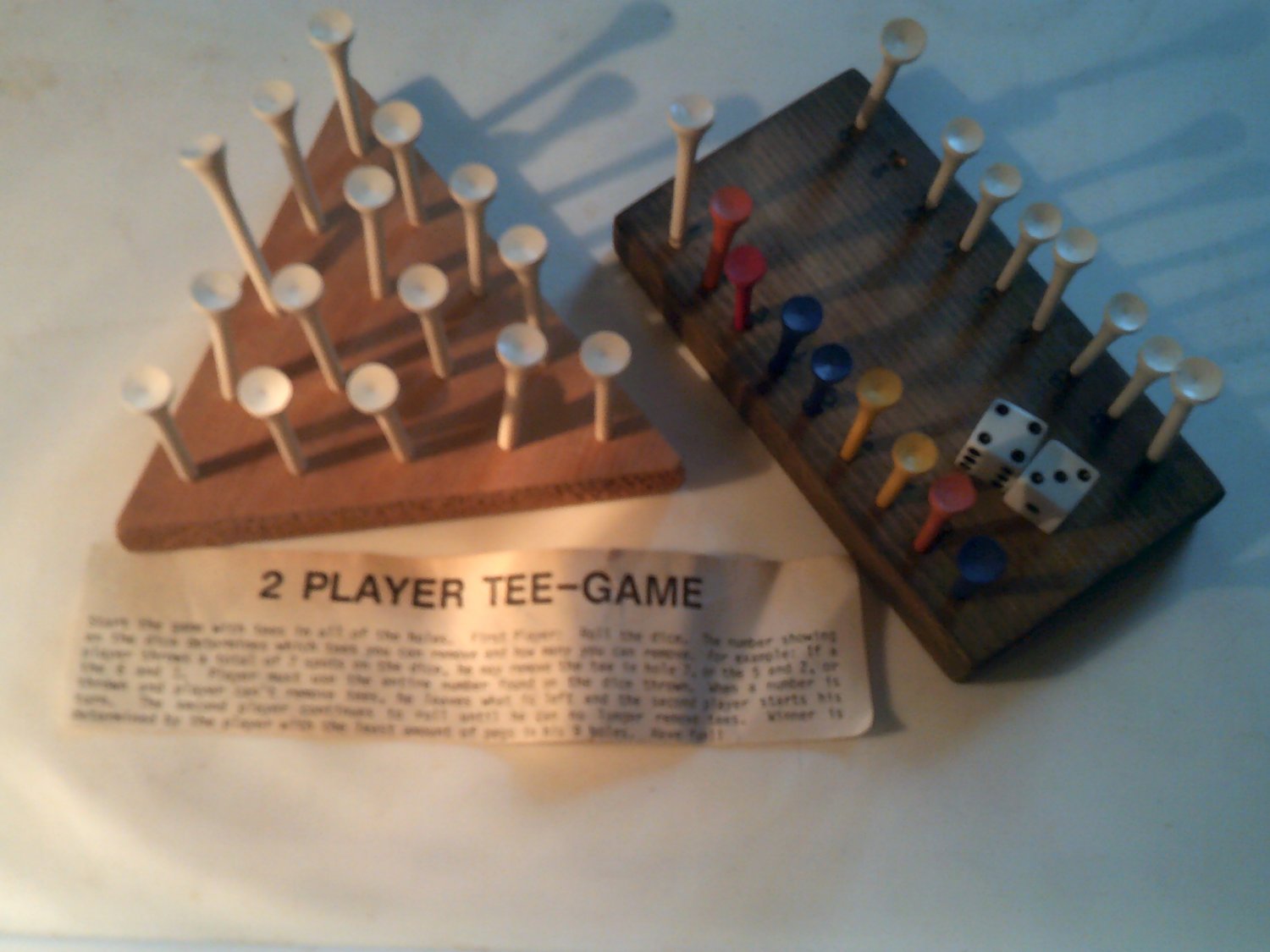Wood Peg Games 2 Games