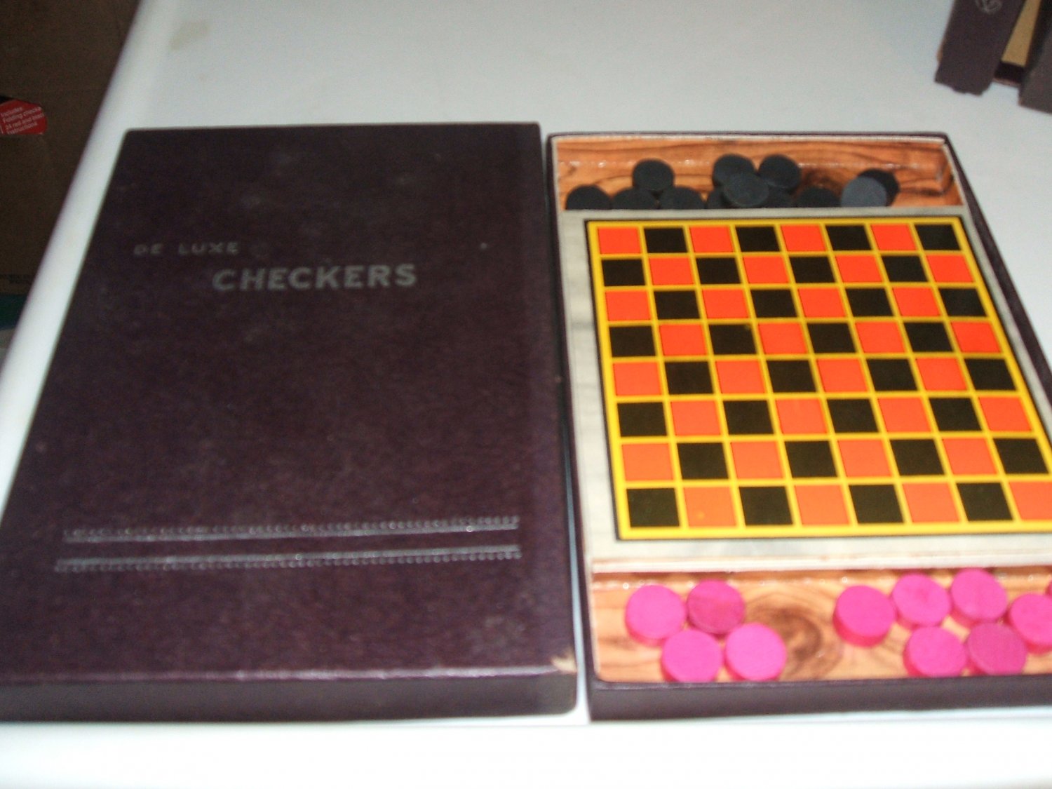 Deluxe Games, Bookshelf Style, 4 Game set from 1930's