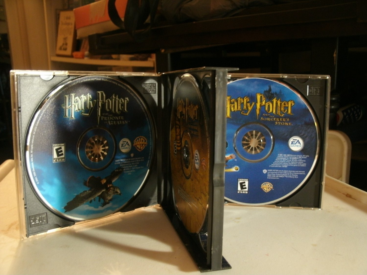 4 Disk Set Harry Potter PC Games