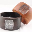 WOODEN BANGLE WATCH