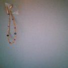 Silver, Blue & Purple Bracelet
