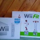 2009 Nintendo Wii Console and Wii Fit