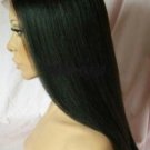 16" #1---Yaki Straight 100% Indian Remy Full Lace Wig