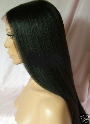 16" #2---Yaki Straight 100% Indian Remy Full Lace Wig